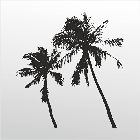 Folyo Sticker Palmiyeler