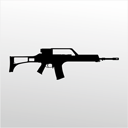 Folyo Sticker RIFLE 7.62 MM