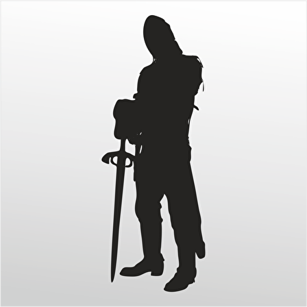 Folyo Sticker Savaşçı