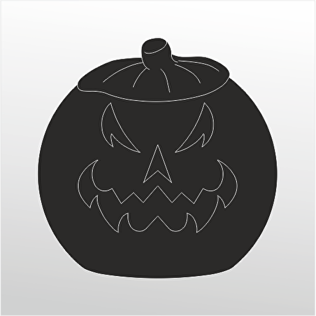 Folyo Sticker Kızgın Kabak