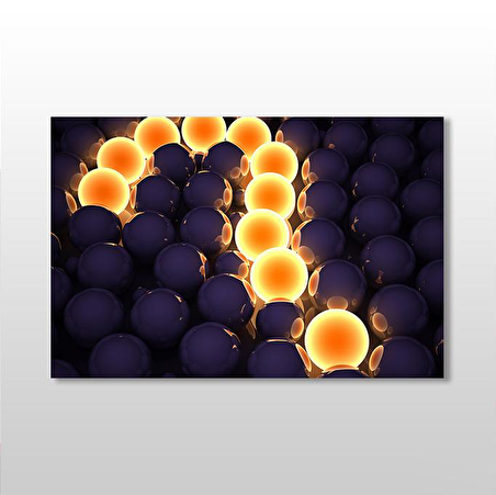 Neon Top Kanvas Tablo