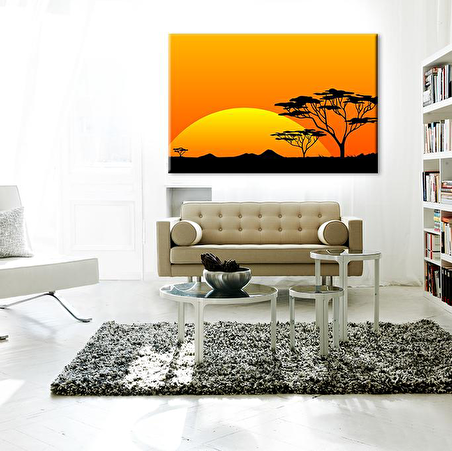 Vektörel Tablo Kanvas Tablo