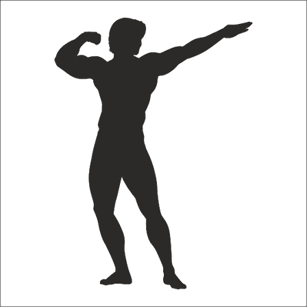 BODY GYM FOLYO STİCKER