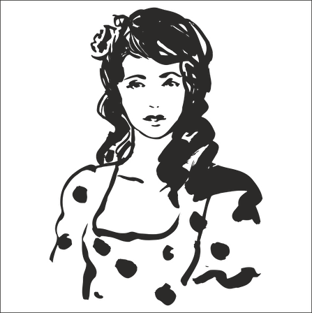 KADIN FOLYO STİCKER