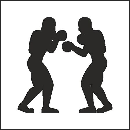 KİCKBOKSCU FOLYO STİCKER