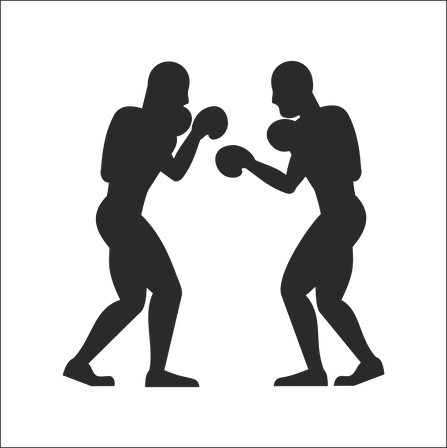 KİCKBOKSCU FOLYO STİCKER