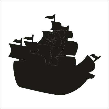 GEMİ FOLYO STİCKER