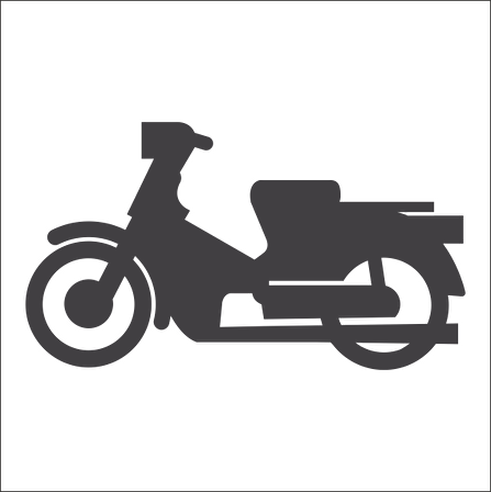 MOTORSİKLET  FOLYO STİCKER