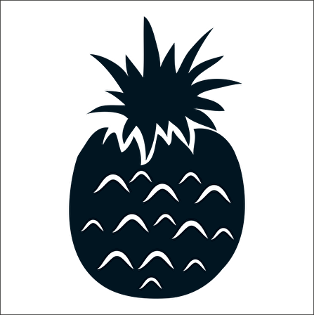 ANANAS FOLYO STİCKER