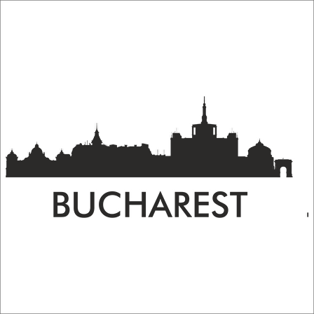 BUCHAREST FOLYO STİCKER