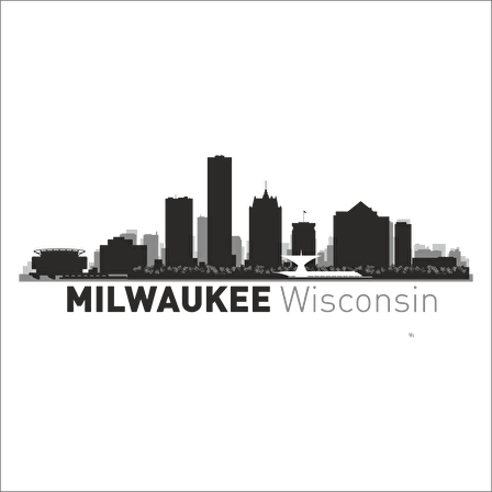 MILWAUKEE WİSCONSİN FOLYO STİCKER