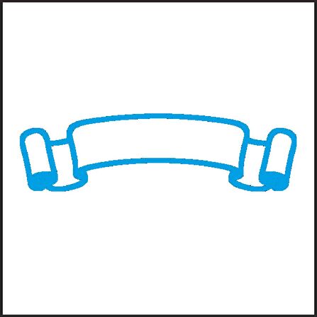 YAZI ALANI FOLYO STİCKER