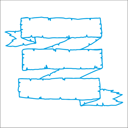 YAZI ALANI FOLYO STİCKER