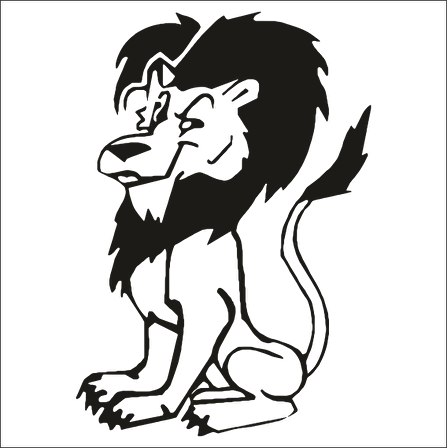 ASLAN ALASKA FOLYO STİCKER