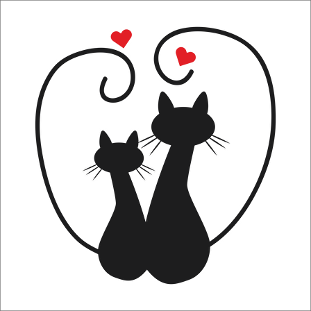 KALPİ KEDİ  FOLYO STİCKER