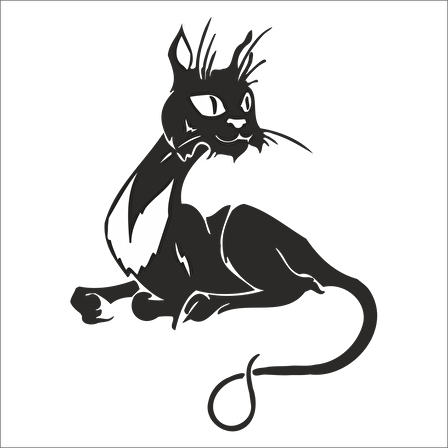 KEDİ  FOLYO STİCKER