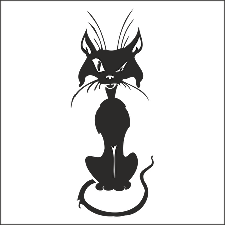 KEDİ  FOLYO STİCKER