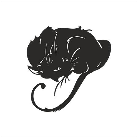 KEDİ  FOLYO STİCKER