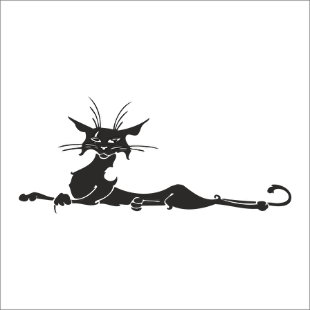 KEDİ  FOLYO STİCKER