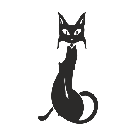 KEDİ  FOLYO STİCKER