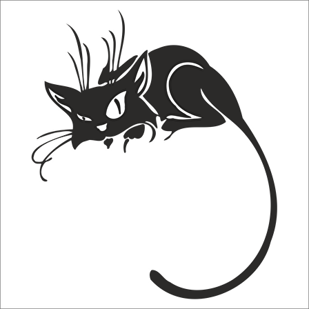 KEDİ  FOLYO STİCKER