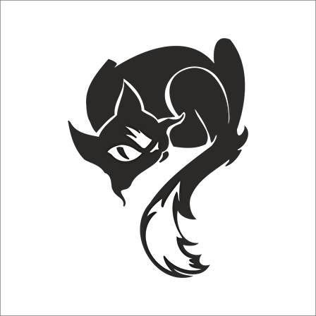 KEDİ  FOLYO STİCKER