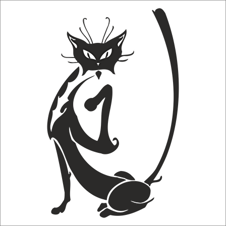 KEDİ  FOLYO STİCKER