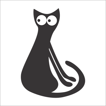 KEDİ  FOLYO STİCKER