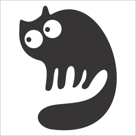 KEDİ  FOLYO STİCKER