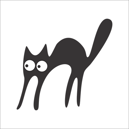 KEDİ  FOLYO STİCKER