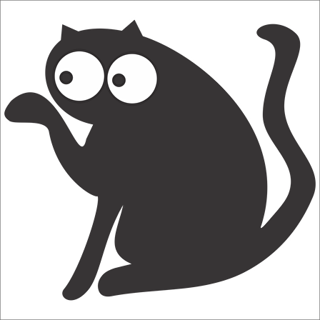 KEDİ  FOLYO STİCKER