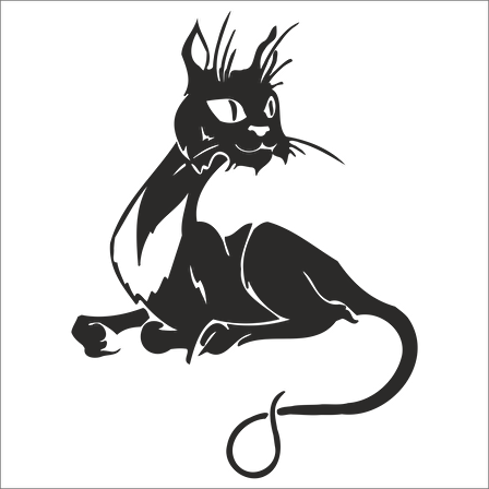 KEDİ FOLYO STİCKER