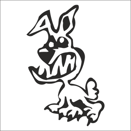 KÖPEK FOLYO STİCKER