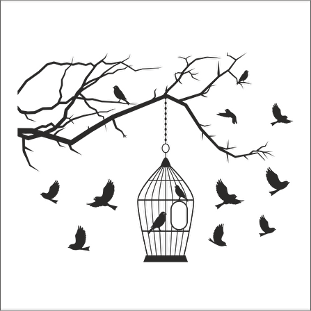 KUŞLAR  FOLYO STİCKER