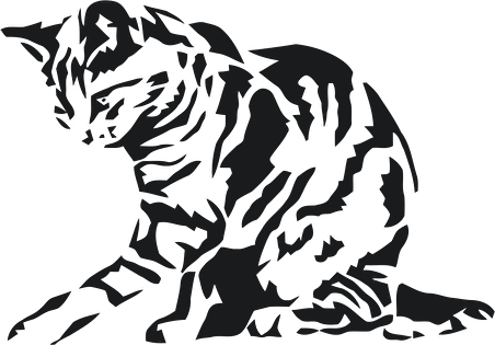 KEDİ FOLYO STİCKER