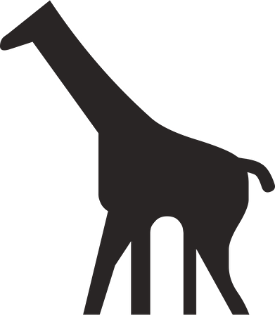 ZÜRAFA FOLYO STİCKER