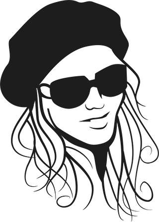 BERELİ KIZ FOLYO STİCKER