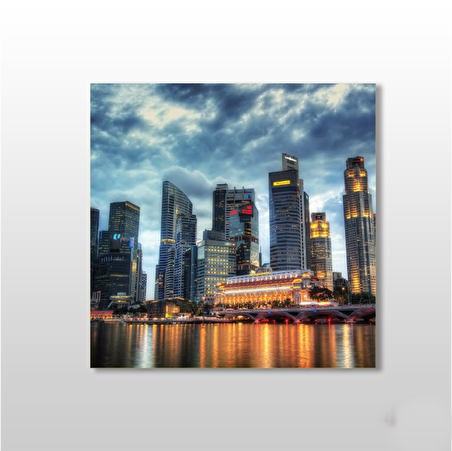 New York Manzara Kanvas Tablo