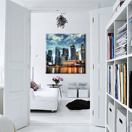 New York Manzara Kanvas Tablo