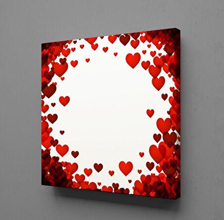 ÇERÇEVE ŞEKLİNDE KALPLER