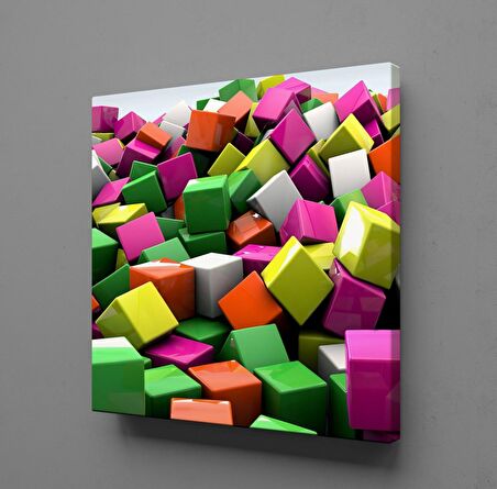 RENKLİ KARE TAŞLAR