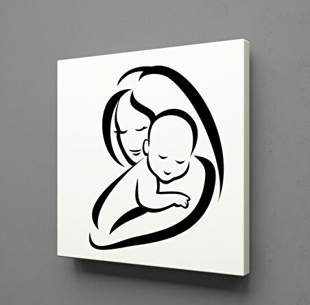 BEBEĞİNE SARILAN ANNE