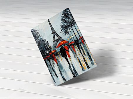 ŞEHİR MANZARALARI VE AKŞAM KANVAS TABLO