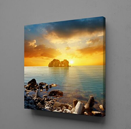 DENİZ ARDI GÜN BATIMI