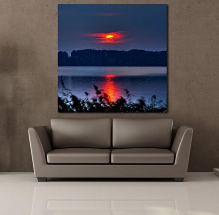 GÜN BATIMI DENİZ MANZARASI