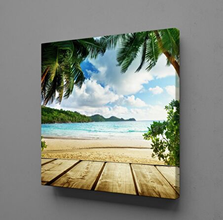 İSKELE AĞAÇLAR ARASINDA