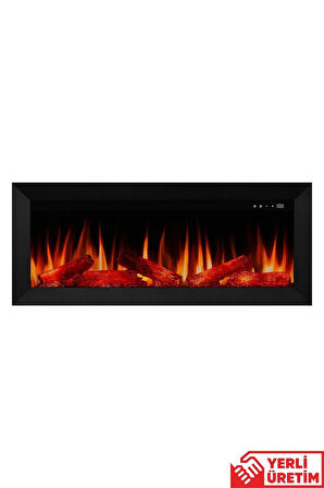 Magel 100 Elektrikli Şömine - Isıtıcısız, Metal Çerçeveli, Sınırsız Renkli