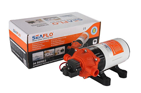 Seaflo Karavan, Tekne Hidroforu 24 volt 6 lt/dak 100 psi 6.8 bar SFDP2-016-100-34