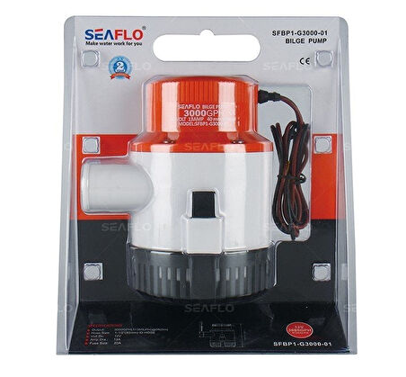 Seaflo SR12214 Sintine Pompası 12V 3000 gph SFBP1-G3000-01