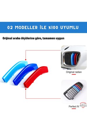 5 Serisi F10 2011-2013 M Stil Panjur Böbrek Şeridi